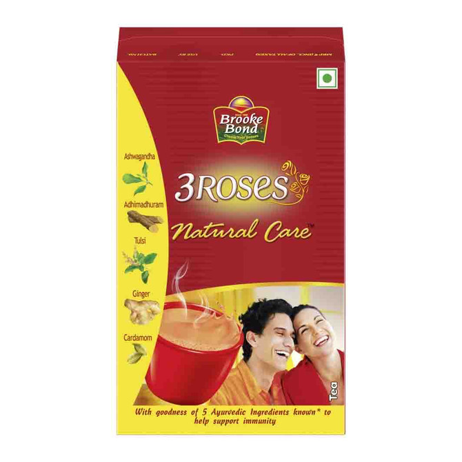 Brooke Bond 3 Roses Natural Care, 500 Grams