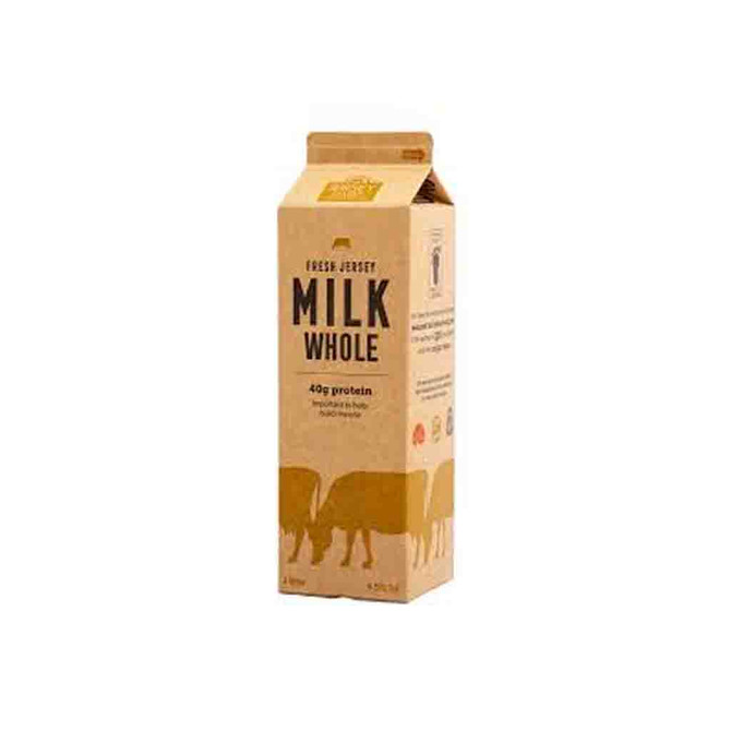 Jersey Whole Milk, 1/2 Gal