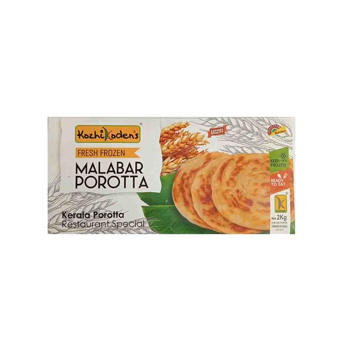 Kozhikodens Malabar Wheat Porotta, 2 Kg