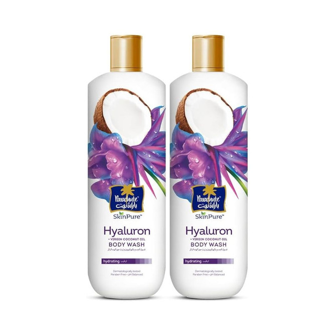 Parachute Hyaluron Body Wash, 400 ML