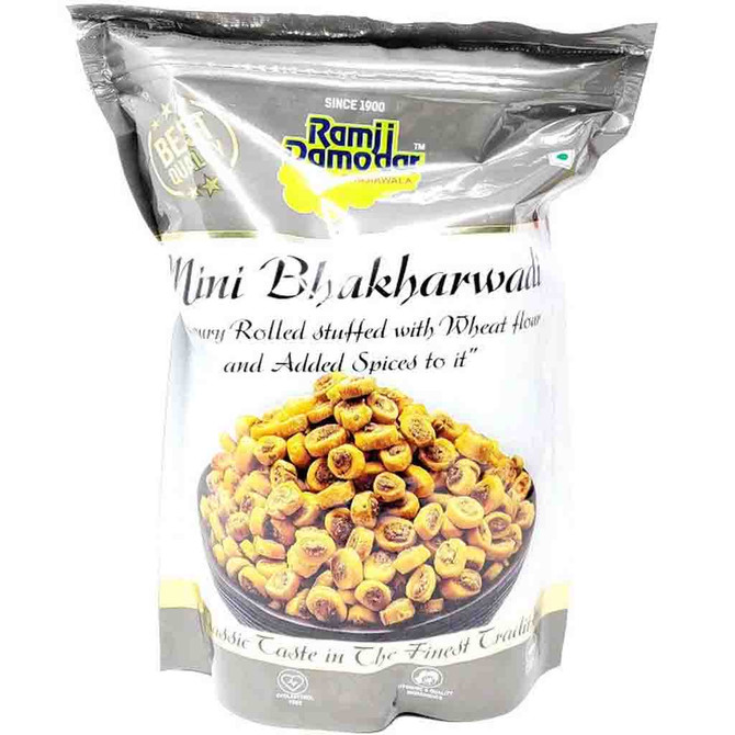 Ramji Damodar Mini Bhakharwadi, 400 Grams