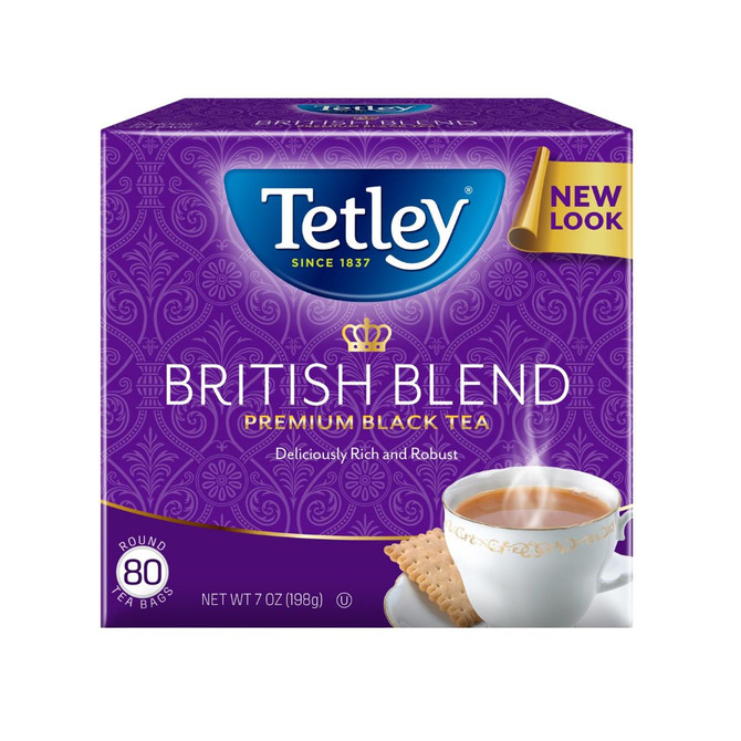 Tetely British Blendblack Tea, 80 Bags