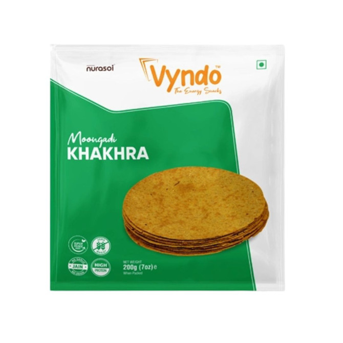 Vyndo Moongadi Khakhra, 200 Grams