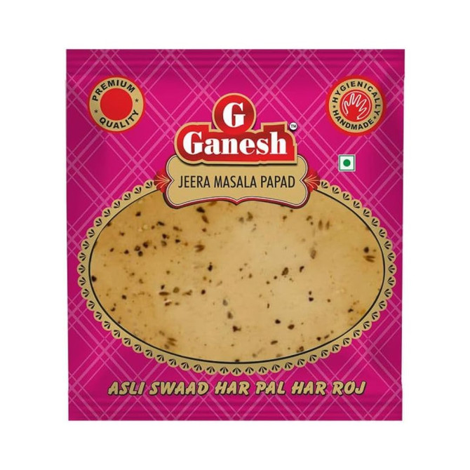 Ganesh Jeera Papad, 7 Oz