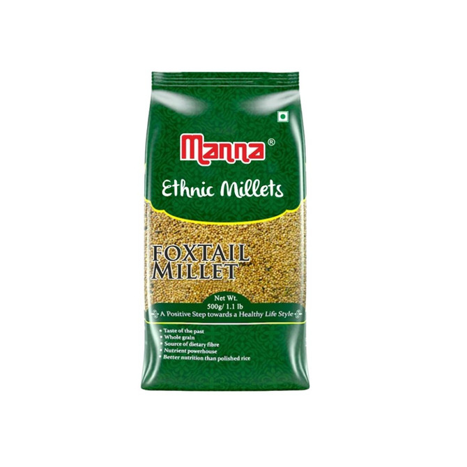 Manna Ethnic Millets Foxtail Millet, 1.10 Lb