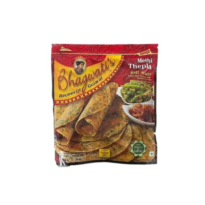 Deep Bhagwatis Methi Thepla 32 Pc, 1.2 Kg