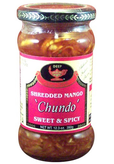 Deep Shredded Mango Chundo Pickle, 350 Grams