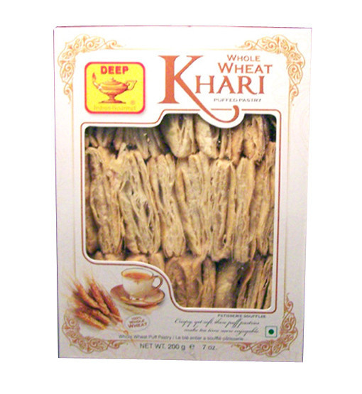Deep Whole Wheat Khari Puffed Pastry, 200 Grams