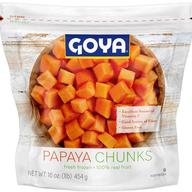 Goya Papaya Chunks, 454 Grams