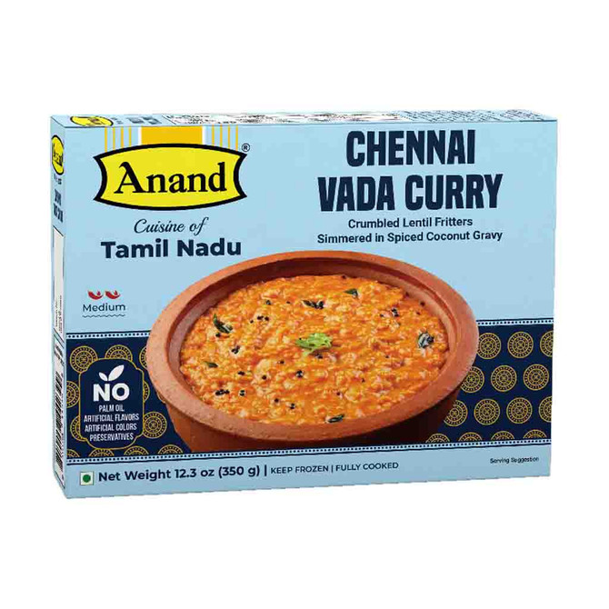 Anand Chennai Vada Curry Frozen, 350 Grams