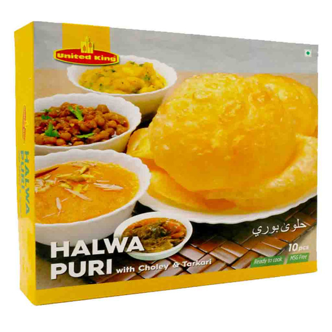 United King Halwa Puri 10 Pc, 970 Grams