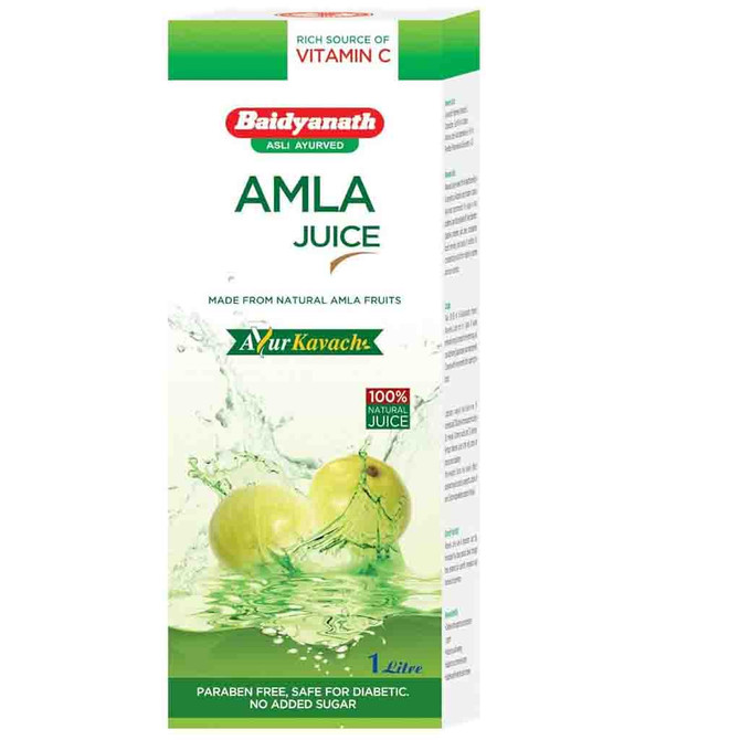 Baidyanath Amla Giloy Juice, 1 Ltr