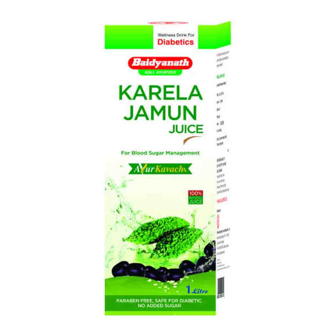 Baidyanath Karela Jamun Juice, 1 Ltr