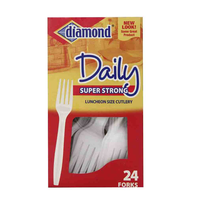 Diamond Daily Forks, 24 PC
