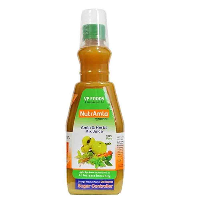 NutrAmla Amla Herbs Mix Juice, 500 ML