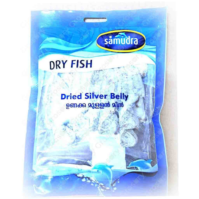 Samudra Dried Silver Belly Fish, 100 Grams