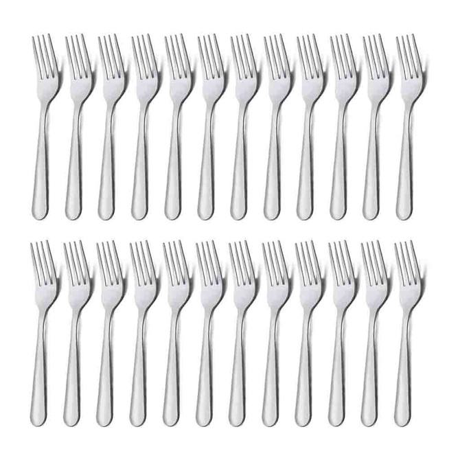 Silver Line 24 Pc Heavy Weight Fork, 24 CT