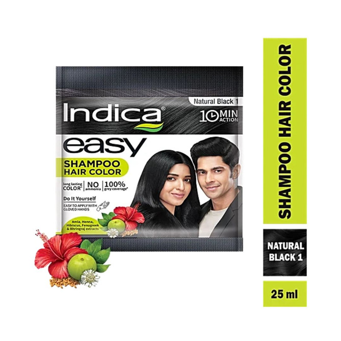 Indica Easy Hair Colour, 25 ML