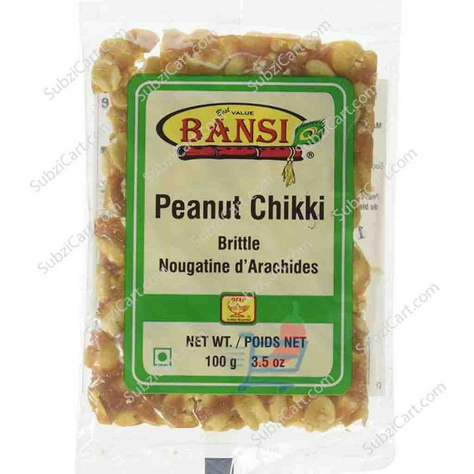 Bansi Peanut Chikki, 400 Grams