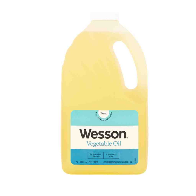 Wesson Vegetable Oil, 64 Oz