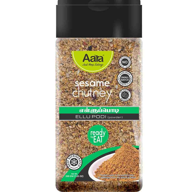 Aara Sesame Chutney, 200 Grams