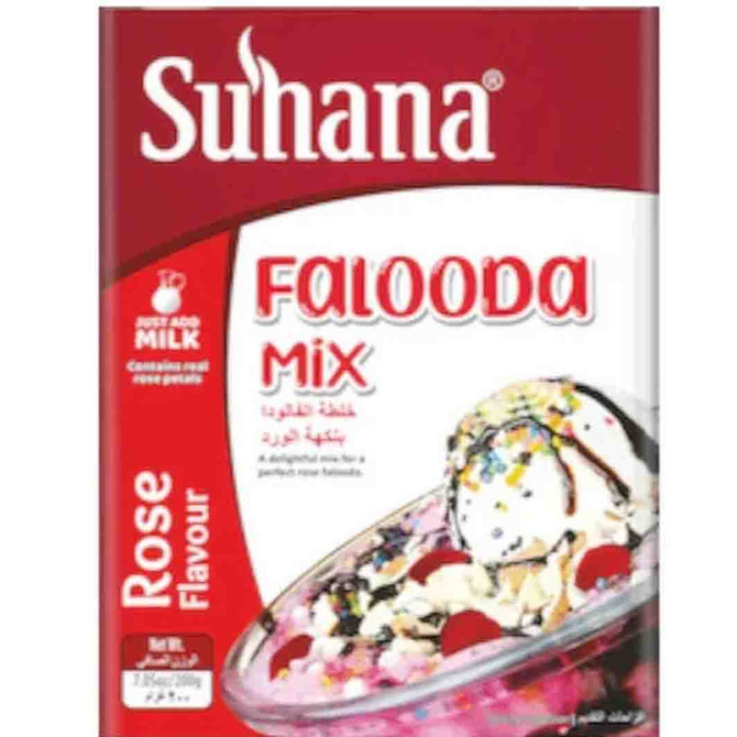 Suhana Falooda Mix Rose Flavour, 200 Grams