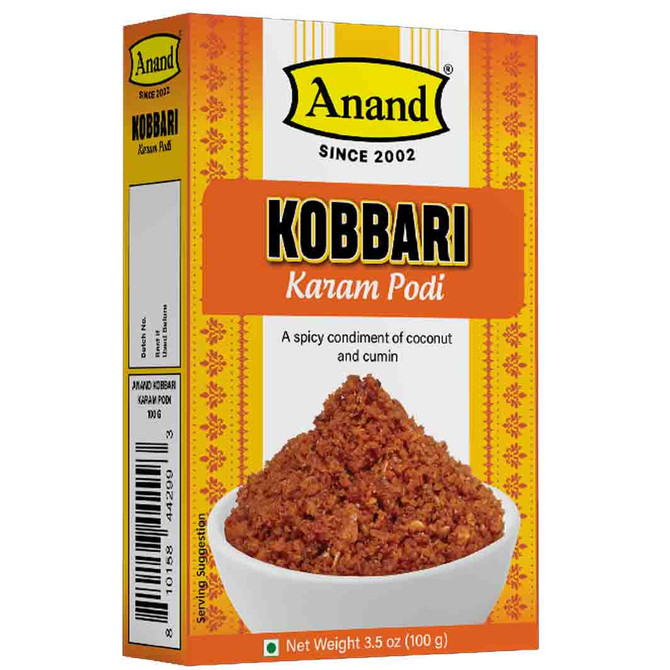 Anand Kobbari Karam Podi, 100 Grams