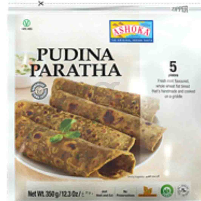 Ashoka Pudina Paratha 5 Pc, 12.3 Oz