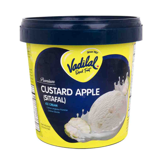Vadilal Custard Apple Ice Cream, 500 ML