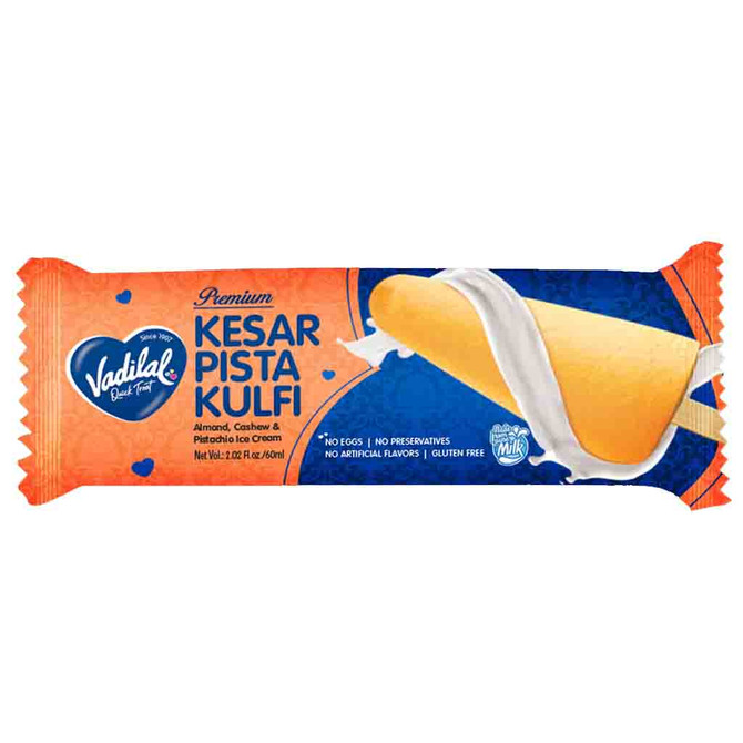 Vadilal Kesar Pista Kulfi, 1 PC