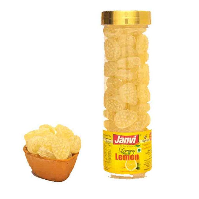 Janvi Lemon Candy, 150 Grams