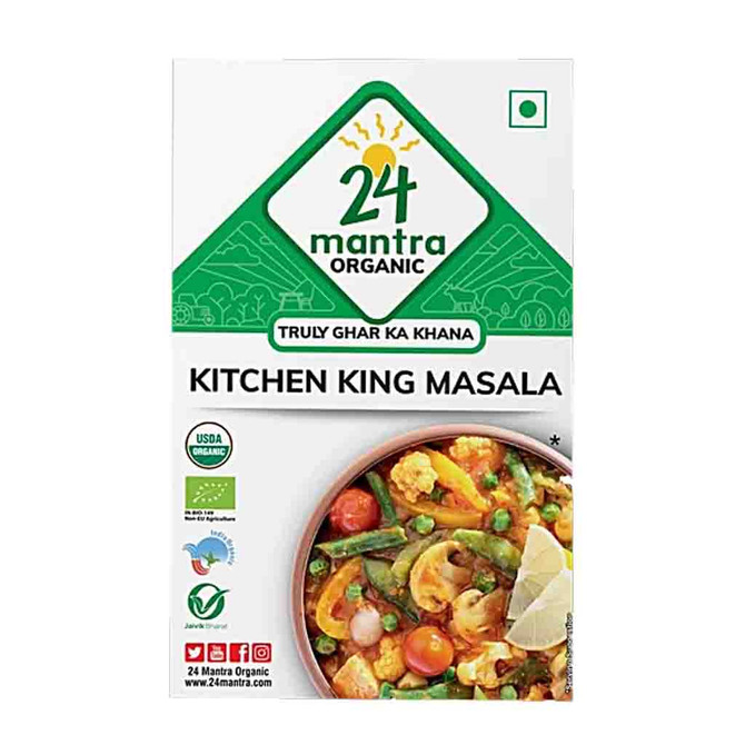 24 Mantra Org Kitchen King Masala, 100 Grams