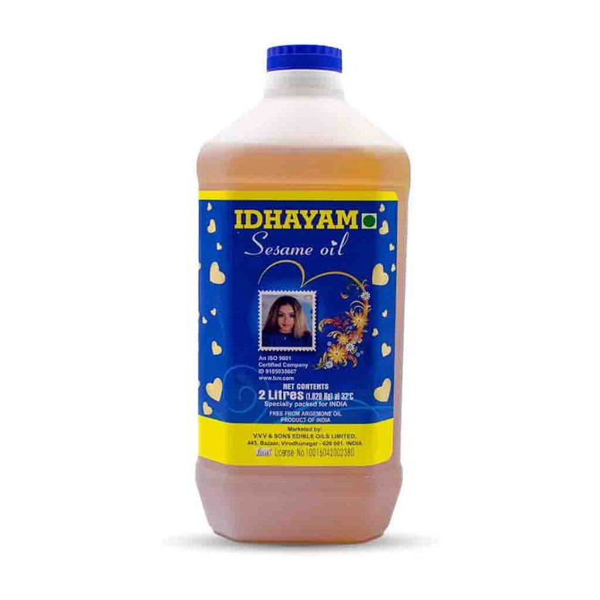 Idhayam Sesame Oil M, 2 Lit