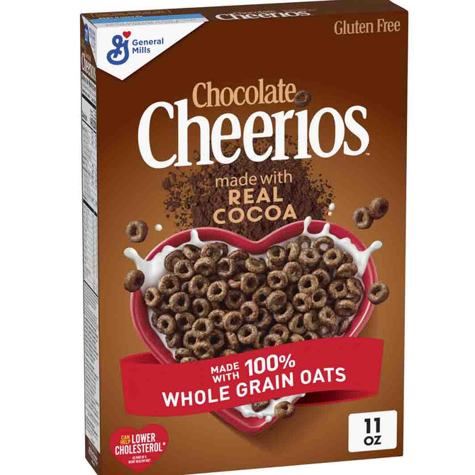 General Mills Chocolate Cheerios Real Cocoa, 11 Oz