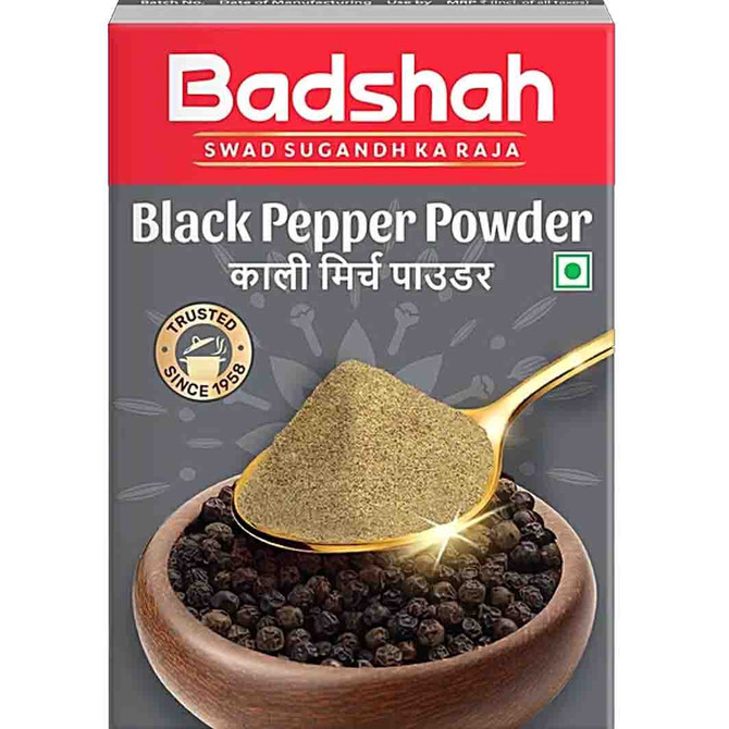 Badshah Black Pepper Powder, 100 Grams
