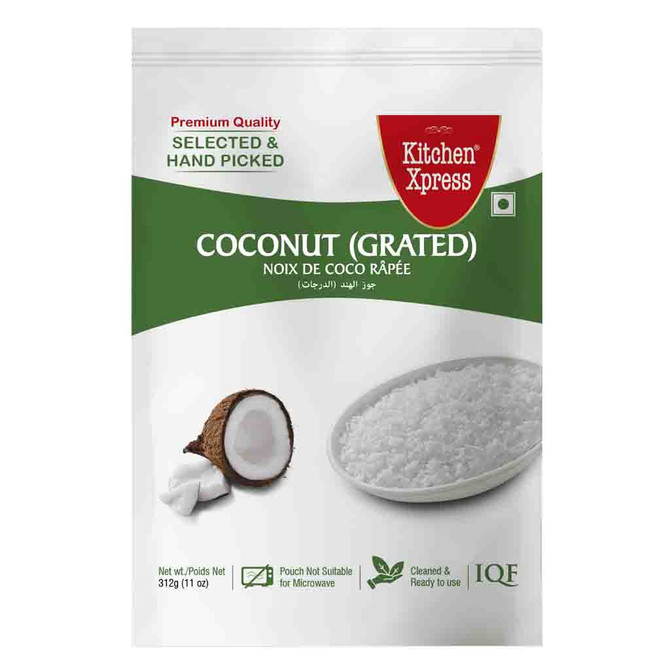 Kitchen Xpress Grated Coconut Frozen, 11 Oz