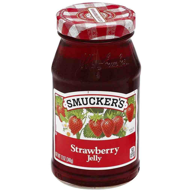 Smuckers Strawberry Jelly, 12 Oz