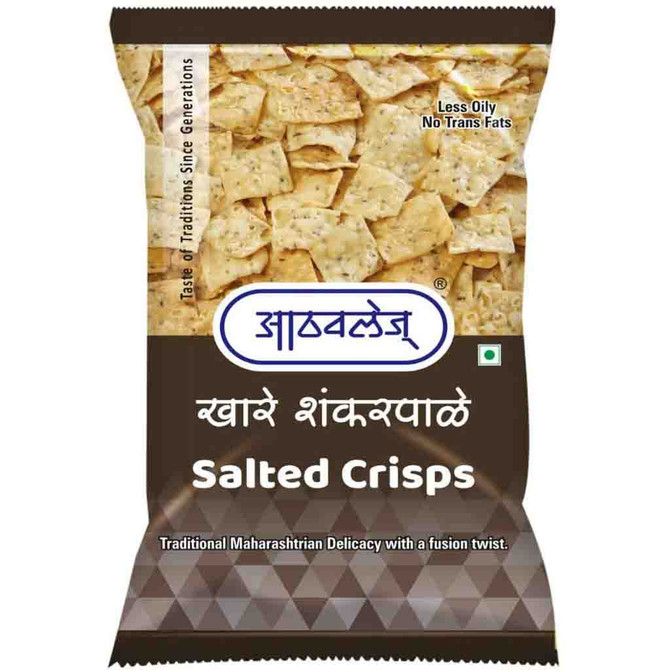 Athavales Salted Crisps, 200 Grams