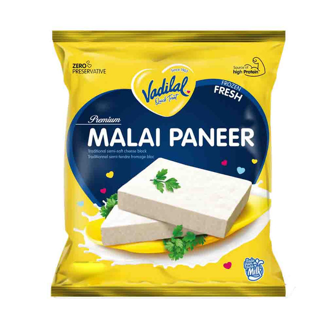 Vadilal Malai Paneer Frozen, 740 Grams