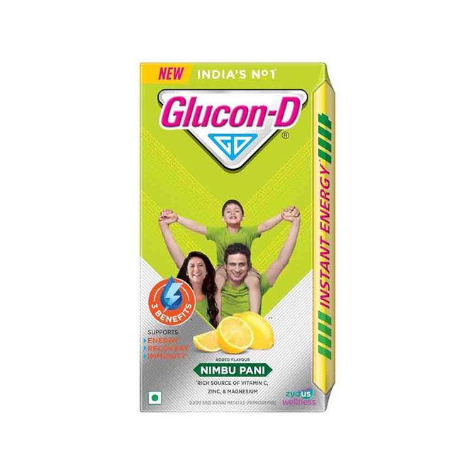 Glucon D Nimbu Pani, 250 Grams