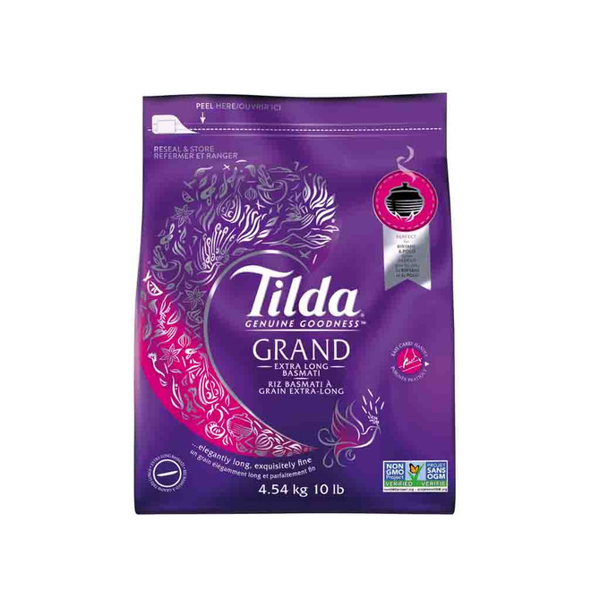 Tilda Grand Basmati Rice, 10 Lb