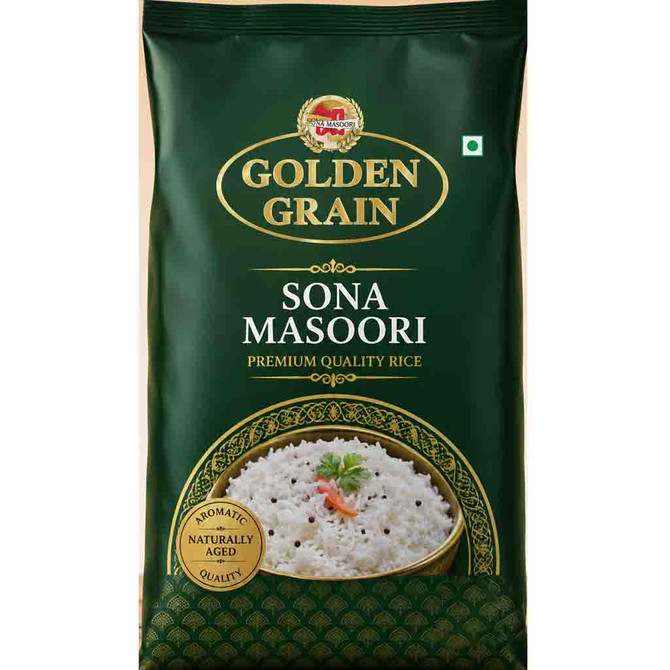Golden Grain Sona Masoori Rice, 20 Lb