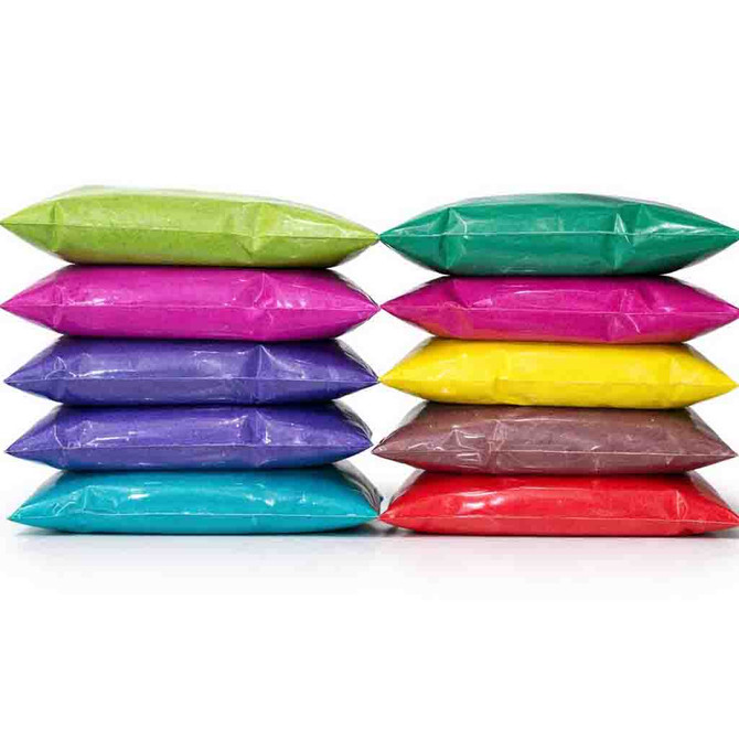 Store Brand Rangoli Colours, 10 PACK