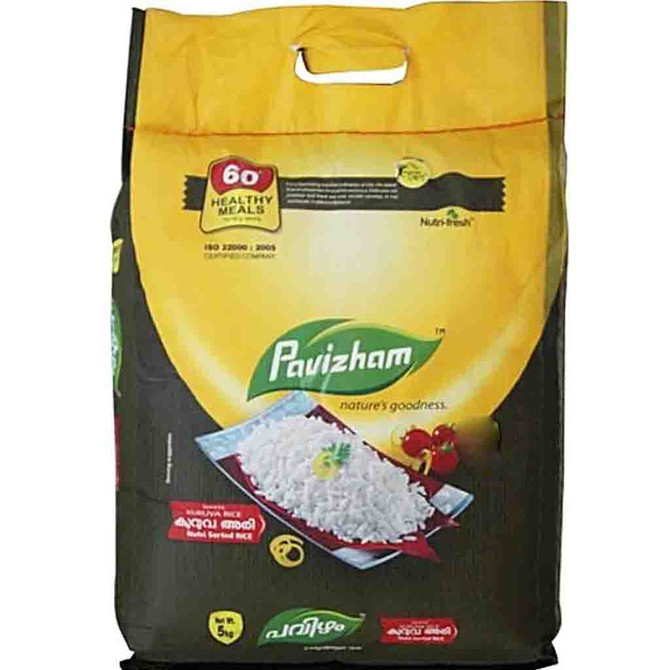 Pavizham Kuruva Rice, 10 Kg