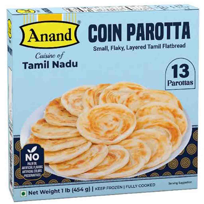 Anand Madhurai Paratha Frozen, 1 Lb
