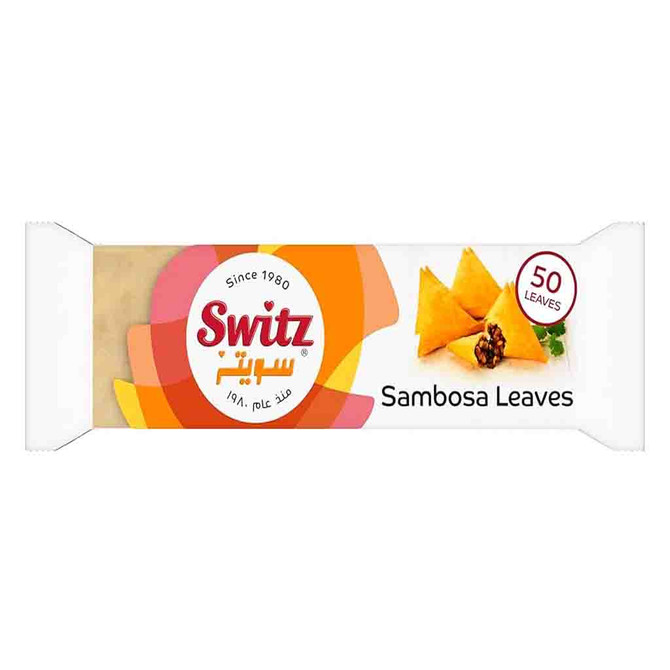 Switz Sambosa Leaves Frozen, 50 PC