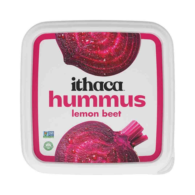Ithaca Hummus Lemon Beet, 10 OZ