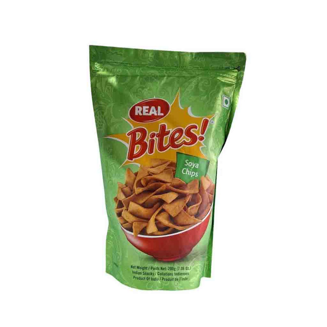 Real Bites Soya Chips, 200 Grams
