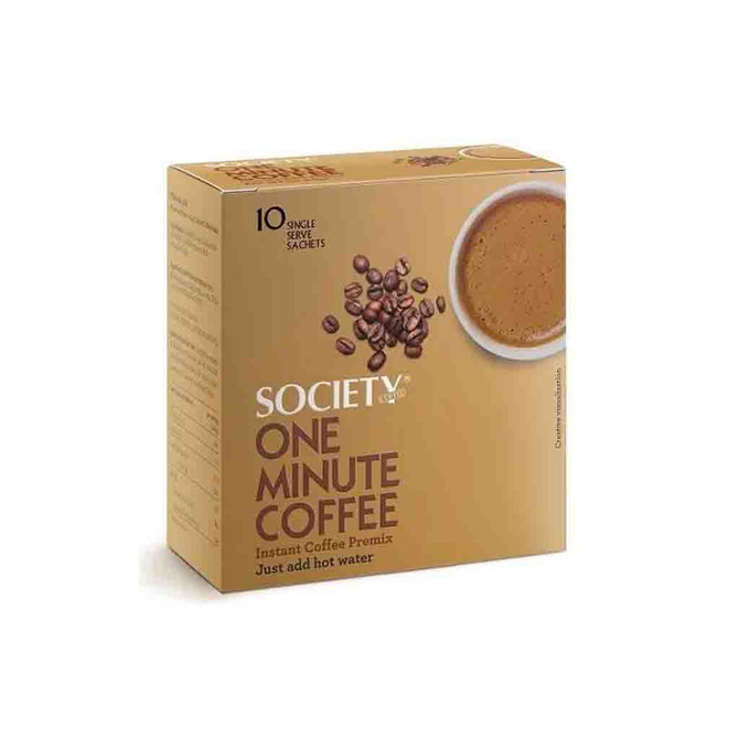 Society One Minute Cappuccino Premix, 100 Grams