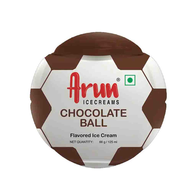 Arun Chocolate Ball Frozen, 125 ML